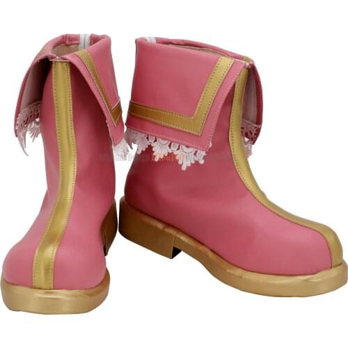 BanG Dream! Poppin'Party Ushigome Rimi Anime Characters Shoe Cosplay Shoes Boots Party Costume Prop