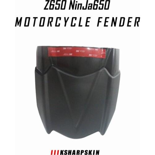 For NINJAZ650 NINJA Z 650 rear fender extension frame of the motorcycle accessory board The rear sand fender puts splashes