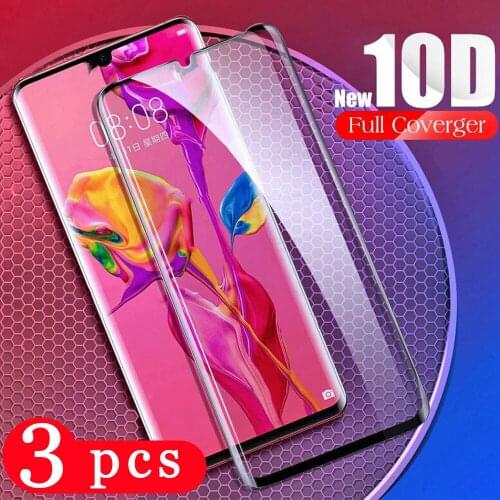 3Pcs cover tempered glass for xiaomi mi note 10 pro lite phone screen protector mi 9 se lite cc9e cc9 9T pro protective film