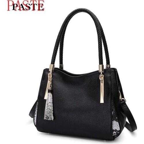 Genuine Leather Bag Female Luxury Handbags Women 7P1128 best in the market FREE SHIPPING