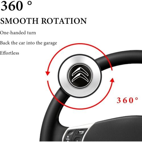 1Pc Car Steering Wheel Knob Ball Spinner Handle Ball Booster Wheel for Citroen C6 C5 C8 DS C-ELYSEE VTS C4l DS3 Auto Accessories