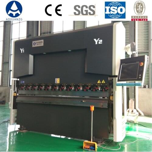 6+1 Axis Heavy Duty Automatic Stainless Iron Aluminium Plate Sheet Metal Hydraulic CNC Bending Cutting Machine Press Brake