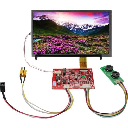 7" HSD070I651 480x234 CVBS input Controller Board 7inch LCD Screen