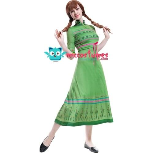 Anna Green Nightgown Long Bedroom Dress Cosplay Costume