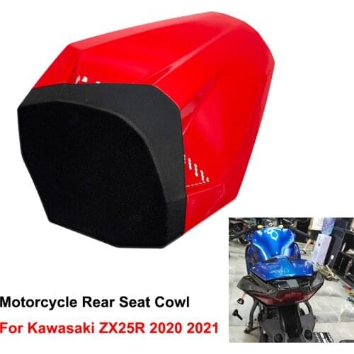 Motorcycle Seat Covers Rear tail cover Rear Pillion Seat Cowl Hump Tail Fairing Cover For Kawasaki ZX-25R ZX25R ZX 25R 2020-2021