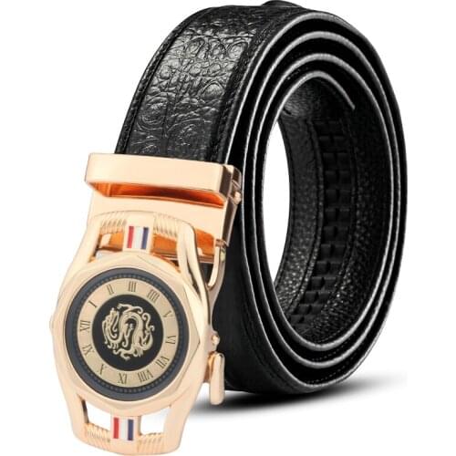 CKobj Mens Belt Mens High Quality Business Automatic Buckle Leather Belt Mens Luxury Plus Size 90-150cm Belt Free Shipping
