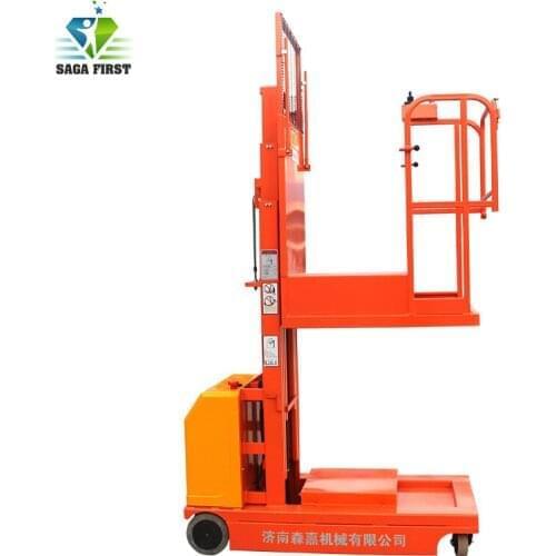 Hot sale mobile mini self propelled 2~6m order picker with Ce