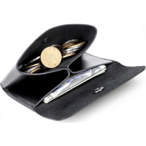Korean version of the trendy casual leather coin purse, multi-function small card bag, card bag