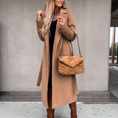 One Yona Women's Coats With A Belt