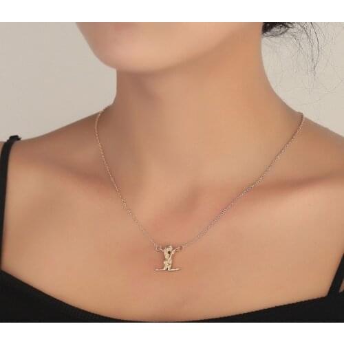 Adam & Eve Pendant Necklaces Bible Couple Lover Choker Embrace Love Colliar Dainty Valentines Day Jewelry Gift