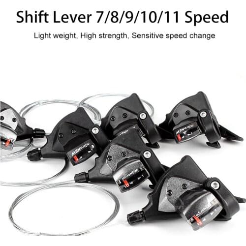 MicroNEW MTB Derailleur Front Rear Shift Lever 7/8/9/10/11 Speed MTB Mountain Bike Shifter Bicycle Shifting Bicycle Parts