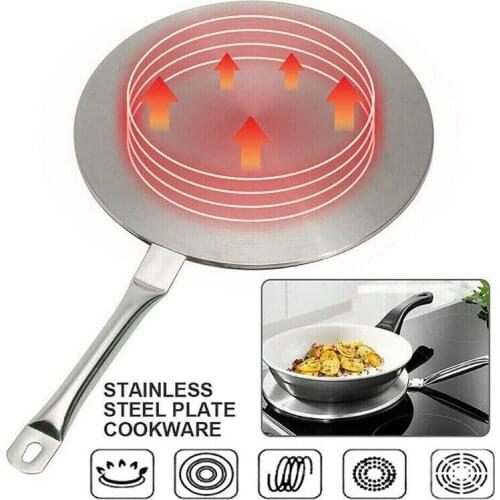 Stainless Steel induction hob converter Cooking Plate Heat Diffuser Converter for Gas Electric Induction Cooker Heat Diffuser