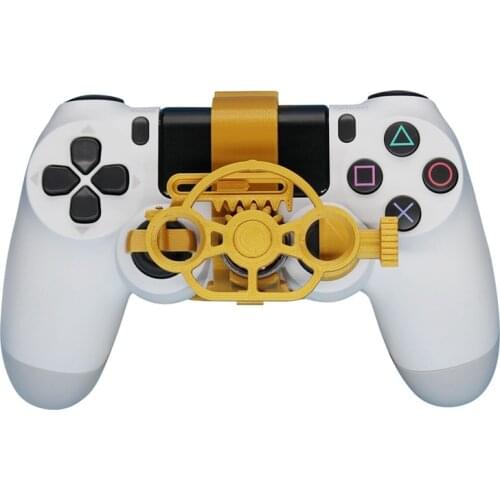 Retail Gaming Racing Wheel Mini Steering Game Controller for Sony PlayStation PS4 3D Printed Accessories