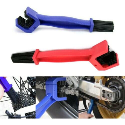 1PC Chain Brush Motorcycle Gear Chain Clean Brushes Gear Rim Care Tire Cleaning Motorcycle Cleaner Dirt Brush Cleaning Tool