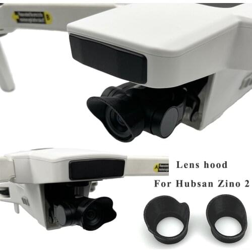 Hubsan Zino 2 Lens hood Protector Sun Shade Glare Shield Gimbal Shade Anti Flare Lens Camera for Hubsan Zino 2 Drone Accessories