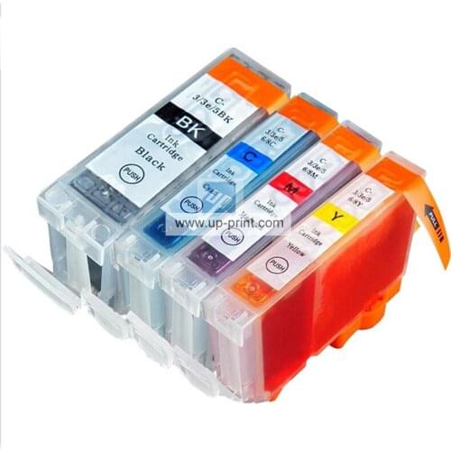UP 4PCS BCI-3 BCI-6 Compatible Ink Cartridges for Canon PIXMA3000/6000/6100/6200/6500/S50/400/400sp/450/500/600/630