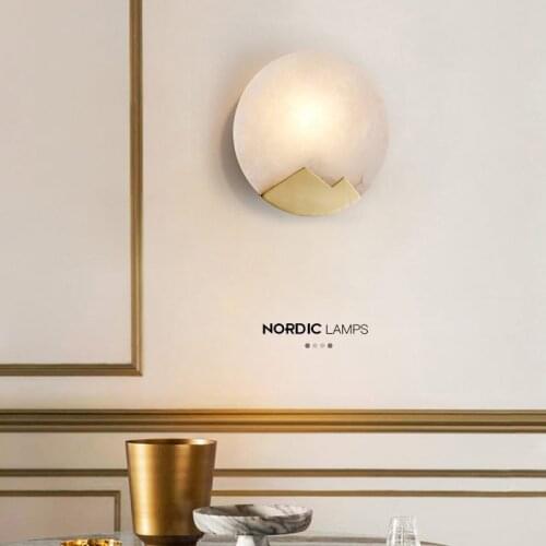 Modern Glass Ball Wall Lamp Sconce Led Bedroom Wall Light Fixture for Home Decor Nordic Foyer Living Room Corridor Luminaire E27