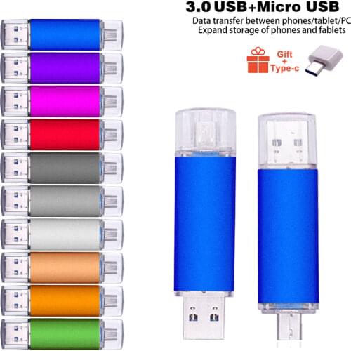 USB Flash Drive 3.0 Mini Usb Stick Pen Drive 64gb 128GB 256GB 512GB Usb 3. 0 Pendrive High Speed USB Flash Disk Type-C Gifts