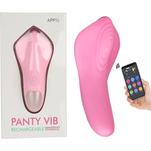 Bluetooth Vibrator Panties for Women Wireless App Control Vibrator Sex Toy for Couple Wearable Vibrating Egg G Spot Vibrator