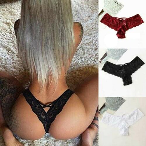 Women´s Sexy Lace Panties Seamless Briefs Plus Size Panties Women G-string Underpant Briefs tanga Thongs Underwear S-3XL