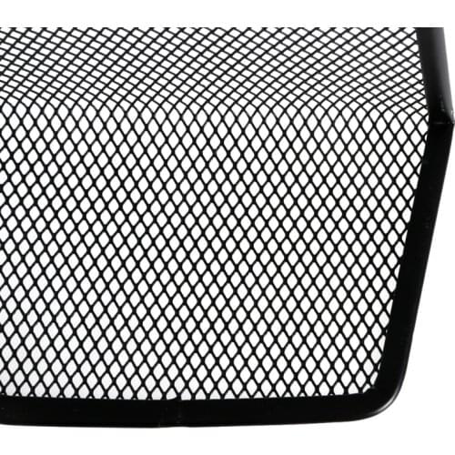 1 Pair Metal Mesh Desk Organizer Desktop Office accessories Home Book Holder Bookends Black