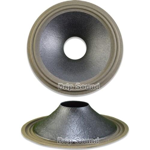 10" inch 245mm 65.5mm Core Speaker Cone Paper Basin Woofer Drum Paper 2-Ring Cloth Edge Trumper Bass Repair Parts #1