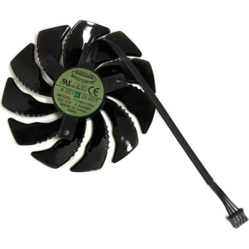 4Pin 4Lines GTX 1080 D5 GTX1070 VGA GPU Cooler Fan For GIGABYTE GeForce GTX 1070 Mini Graphics Card Cooling