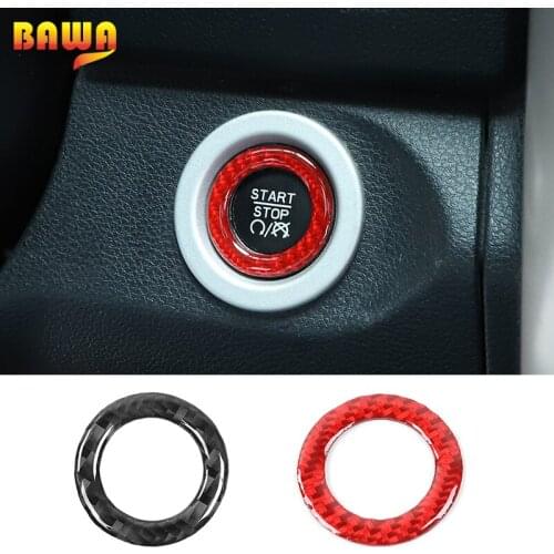 BAWA Car Ignition Device Car Start Button Decoration Stickers For Dodge RAM 2010 2012 2013 2014 2015 2016 2017 2018 2019 2020