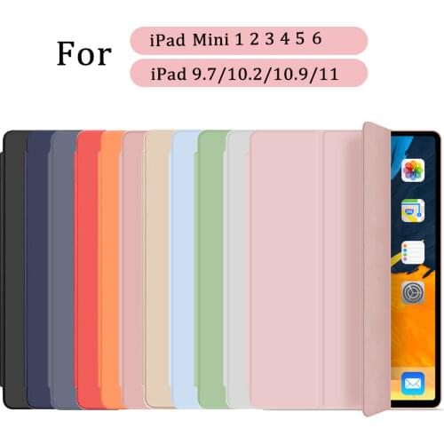 For iPad Air 4 10.9 Case New iPad 10.2 Case 7 8th 2020 Pro 11 10.5 Air 3 Capa 2019 Mini 5 2 1 Funda 2018 9.7 6th Generation Case