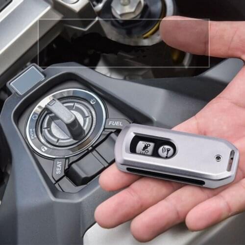 Aluminum alloy Key Case For Honda X ADV SH 300 150 125 Forza 300 125 PCX150 2018 Motorcycle Scooter 2 Button Key Cover
