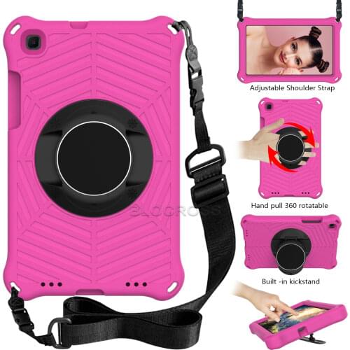 For Samsung Galaxy Tab A 7 Lite 2021 SM-T220 SM-T225 Case Shock Proof EVA full body Cover Stand Tablet Cover for kids with Strap