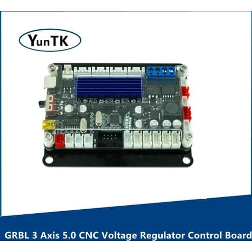 GRBL 3 Axis 5.0 CNC Voltage Regulator Control Board Y Dual Axis Stepper Motor USB Board Controller for CNC Laser Engraving