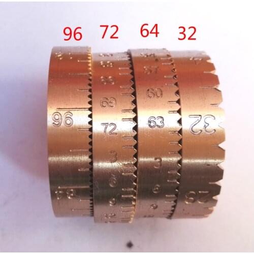 Gem Faceting Machine gear 96 72 64 32 index wheel and glue for stone