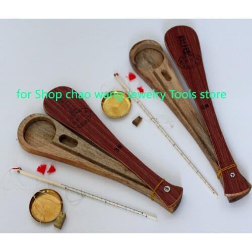 Jewelry weighting tools for diamond decoration