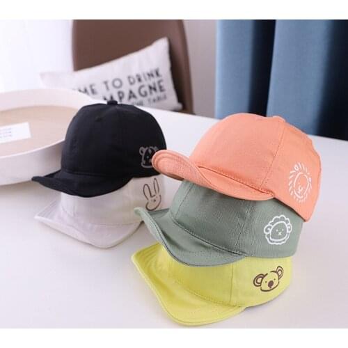 Lovely Baby Boy Girl Cap Fashion Spring Autumn Infant Cotton Baseball Cap New Toddlers Sun Hat