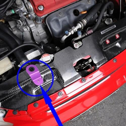 Durable Aluminium Alloy Radiator Bracket Bearer Support for Honda Civic EK 96-06 Car Radiators Accessories