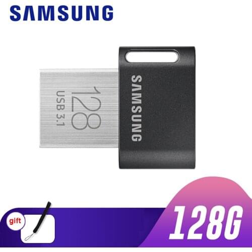 SAMSUNG USB Flash Drive 128GB 64GB 32GB Pendrive Metal Fit Mini Memory Vehicle cle usb Stick memoria Disk on Key Tiny U Disk