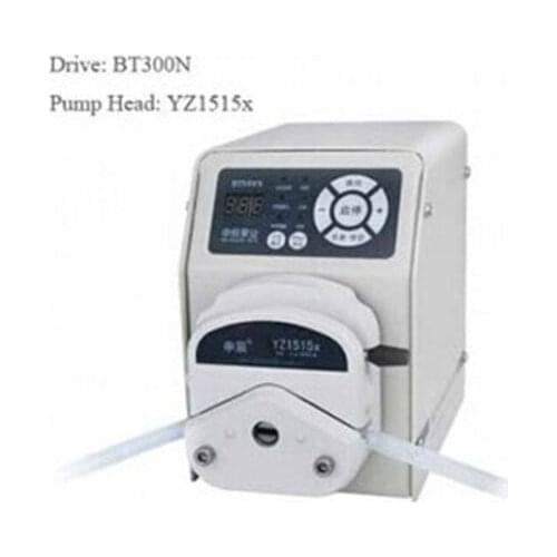 U.S. Solid Peristaltic Pump BT300N 2*YZ2515x 0.85 - 1015 ml/min per Channel 2 Channel CE Certification One Year Warranty