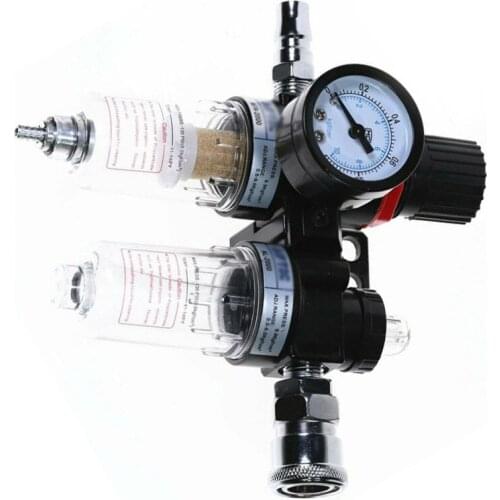 Air Compressor AFC2000 Oil Water Separator Regulator Trap Filter Airbrush filter spray tool Adjus Air source treatment filter