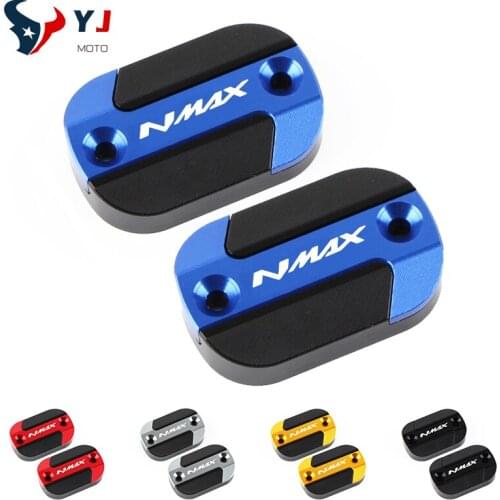 High Quality Motorcycle CNC Front Brake Fluid Reservoir Cover Cap FOR YAMAHA N-MAX NMAX155 NMAX125 NMAX 125 155 2015-2020