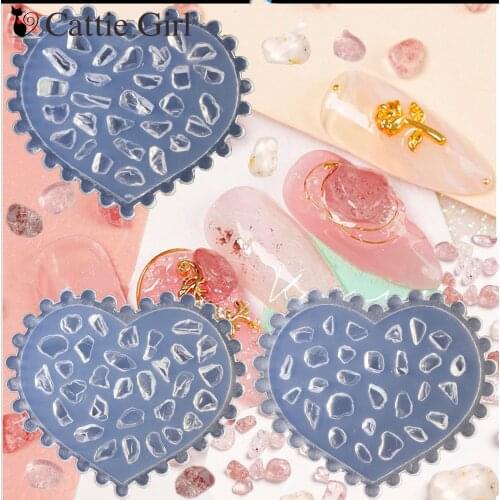 1pc Gemstone Retro Beauty Head Bow 3D Acrylic Nail Mold Palace Nail Decorations DIY Design Silicone Manicure Mold Nail Art