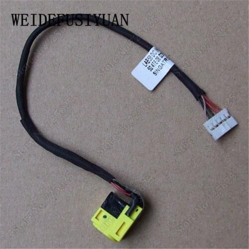 1PCS New DC Power Jack Socket Connector Wire Harness for Lenovo Essential B590 DC Jack with cable