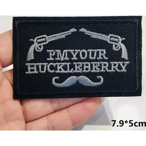 10Pcs Punk Cool Rock Black letter Embroidery Patches for T-shirt Iron on Stripes Appliques Clothes Stickers Clothing Badges