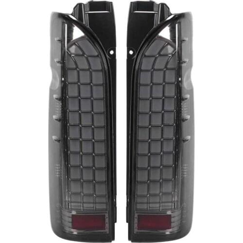 2pcs Car bumper lamp Tail Lights For Hiace Taillight 2005-2018 year Led Tail Lights Fog lamp Hiace Rear Lamp Brake Lamp