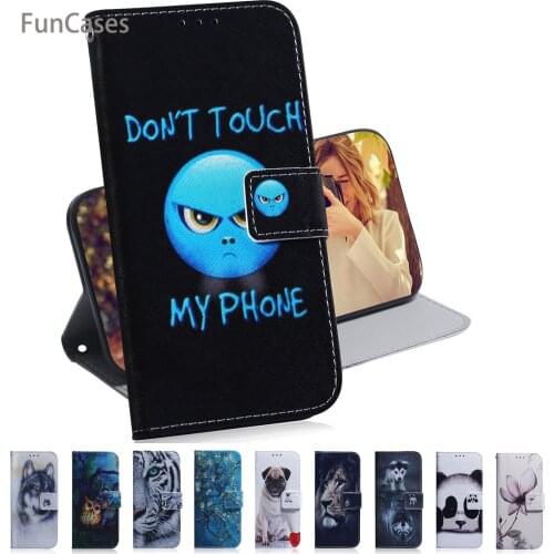 Book Cases For capinha Samsung J6 Plus Panda sFor Samsung Galaxy funda J6 Premium J6+ J4 Plus PU Leather Flip Wallet Case Etui