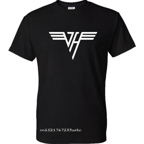 Van Halen Printed T-Shirt Men Casusl Streetwear Rock Band Tshirt Fashion High Quality 100% Cotton Unisex Shirt Tops