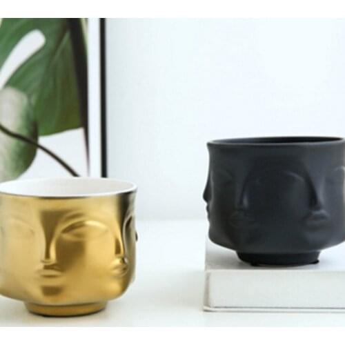 Ceramic Flower Pot Plants Pots Home Garden Decoration Succulent Container