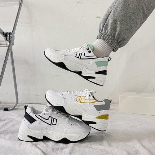 New Women Casual Shoes Antislip Platform Fashion Outdoor Flat Breathable Girls Chunky Sneakers Zapatos De Mujer Tenis Zapatillas