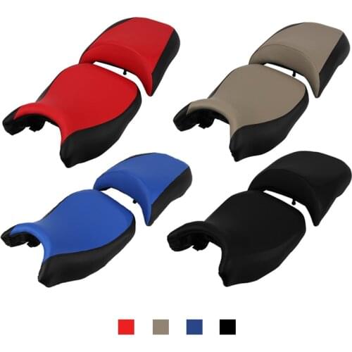 Motorcycle Rider Driver Passenger Front Rear Seat Pad cushion For BMW 2013 2014 2015 2016 2017 R1200GS R1250GS