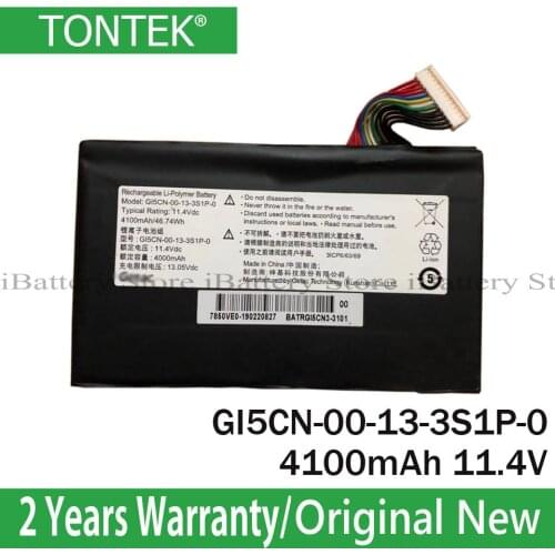 Genuine GI5CN-00-13-3S1P-0 Battery For HASEE Z7M-KP5GC Z7M-KP7GC GE5S02 MACHENIKE T90-Ti3C T90-T6CS T90-T6Cw T90-T1C